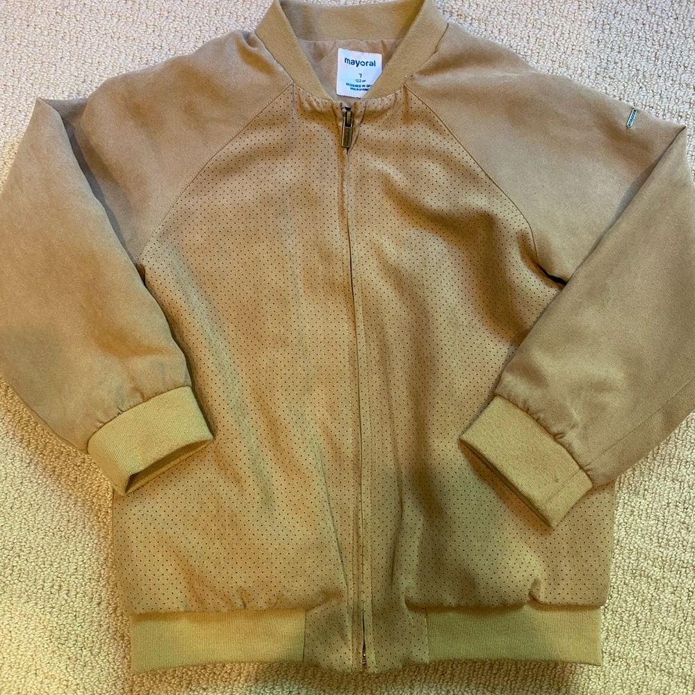 Mayoral boys “suede” jacket